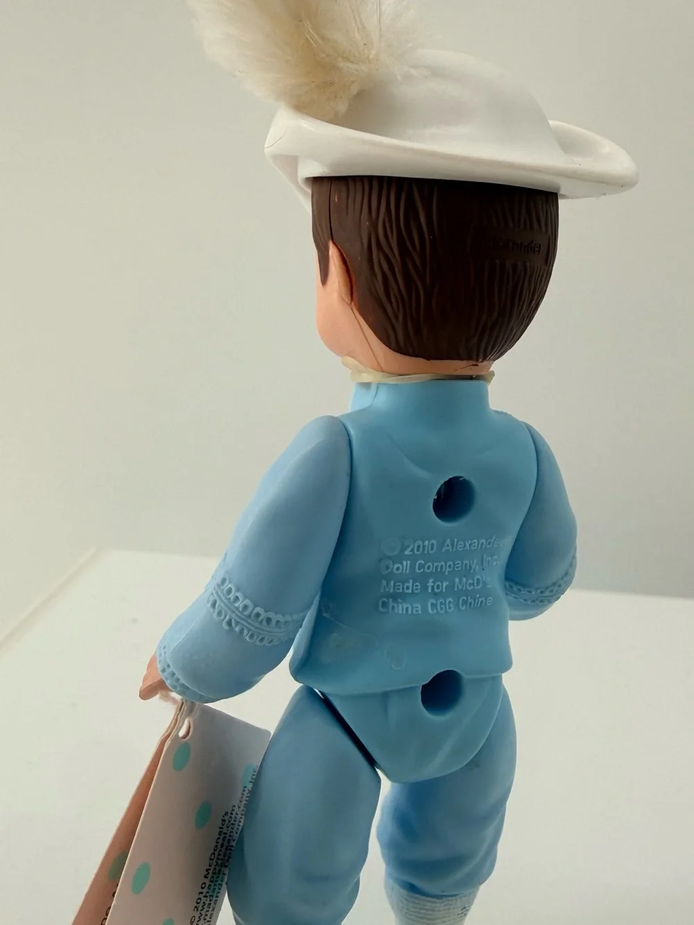 Madame Alexander Light Blue Prince Doll with White Feathered Hat